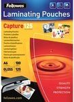 Fellowes Laminierfolien im Format A6, 125 Mikron (2 x 125 mic), gl&auml;nzende