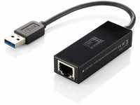LevelOne USB-0401 Gigabit USB Netzwerkadapter USB auf Gigabit Ethernet LAN,...