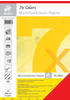 Staufen Style Multifunktionspapier - DIN A4, 50 Blatt, Farbe: rot, 80g/m²