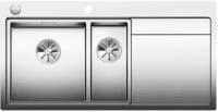 BLANCO DIVON II 6 S-IF | Edelstahl | Hauptbecken links | [100x51x20,4 cm] |...