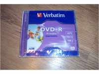 Verbatim 43507 DVD ROH+R 4.7GB/ 16x Verbatim Printable (Jewel)