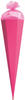 ROTH Bastelschultüte 85cm pink sechseckig - Schultüte mit Stabiler...