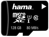 Hama microSD | microSDHC | microSDXC Karte 128GB 80MB/s Übertragungsgeschwindigkeit