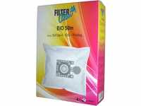 FilterClean EIO 50m Staubsaugerbeutel, Spezial Filtervlies, Weiß