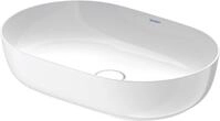 Duravit Aufsatzbecken Luv 600mm ohne &Uuml;berlauf wei&szlig;, 0379600000