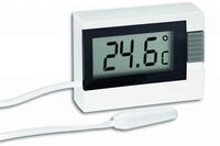 TFA Dostmann Digitales Thermometer, 30.2018.02, inkl wasserdichter Kabelf&uuml;hler, f&uuml;r