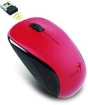 Genius NX-7000 Maus, 1200 dpi, 2,4 GHz, BlueEye Sensor, USB, rot