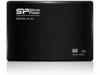Silicon Power SP060GBSS3S60S25 SSD 60GB (6,4 cm (2,5 Zoll), SATA III, S6)...