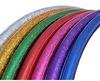Hoopomania Kinder Hula Hoop Reifen mit Glitter Muster, Ø70cm, Rot