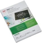 GBC Laminierfolien A4 Matt 100 mic, Beschriftbare Oberfl&auml;che, Robuste