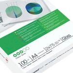 GBC Laminierfolien A4 75 mic, Robuste Laminiertaschen im 25er Pack, Gl&auml;nzend,