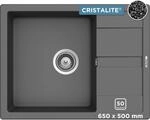 SCHOCK K&uuml;chensp&uuml;le Manhattan D-100 in Croma I Granitsp&uuml;le mit verk&uuml;rzter