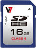 V7 VASDH16GCL4R-2E SDHC 16GB Class 4 Speicherkarte