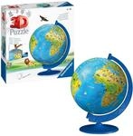 Ravensburger 3D Puzzle 11160 - Puzzle-Ball Kinderglobus in Deutscher Sprache -...