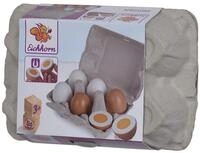Eichhorn 100003737 - Eierbox mit 6 Eiern, 3X mit Magnetfunktion, 10,5x16x7cm,