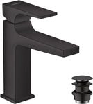 hansgrohe Wasserhahn Metropol, wassersparende Armatur mit Komfort-H&ouml;he 110mm...