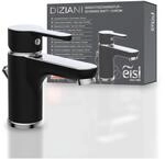 EISL NI075DINBCR DIZIANI Waschtischarmatur, Wasserhahn Bad in schwarz,