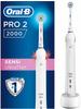 Oral-B PRO 2 2000 Clean Elektrische Zahnbürste/Electric Toothbrush, mit 2...