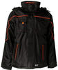 Planam Outdoor Winter Herren Piper Jacke schwarz orange Modell 3535 Größe XS
