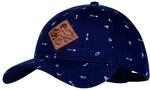 Buff Jungen met Patroon Baseball Cap, Arrows Denim, Einheitsgr&ouml;&szlig;e EU