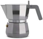 Alessi DC06/3 Espressokocher Aluminium, Grau
