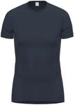 Ammann Herren halbarm Unterhemd Dunova Shirt 1/2 Arm, Dunkelblau, XL