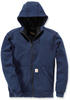 Carhartt Herren Wind Fighter® mittelschweres Full-Zip Sweatshirt, Marineblau, L