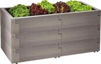 JUWEL Hochbeet Timber Set M 3-reihig, Holzoptik