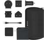 Mophie 'Charge Stream' QI-Ladeger&auml;t, kabelloser Reiselader, Global Travel Kit,