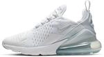 Nike Nike Air Max 270 (gs), Jungen Leichtathletikschuhe, Wei&szlig; (White/White/Metallic