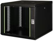 DIGITUS Netzwerk-Schrank 19 zoll 9 HE - Wandmontage - 600 mm Tiefe - Traglast...