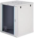 DIGITUS Netzwerkschrank - 19 Zoll Rack - 16HE - Wandmontage - 600mm Tiefe -...