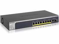 NETGEAR MS510TXPP 10 Port 10gb Switch | Multi-Gigabit LAN PoE Switch Smart (Managed