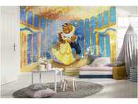 Komar Fototapete von Disney | BEAUTY AND THE BEAST- 368 x 254 cm | Tapete, Wand