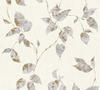 A.S. Création Vliestapete Flavour Tapete mit Blumen floral 10,05 m x 0,53 m grau