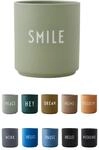 Design Letters Kaffeebecher SMILE | Valentinstag Kaffeetasse | Geschenk f&uuml;r