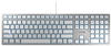 CHERRY KC 6000 SLIM FOR MAC, Kabelgebundene Mac-Tastatur (USB-A Anschluss), UK-Layout
