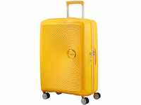 American Tourister Soundbox - Spinner M Erweiterbar Koffer, 67 cm, 81 L, Gelb (Golden