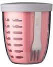Mepal - Obst- & Gem&uuml;setopf Ellipse - 600 ml - Nordic pink | Obstbeh&auml;lter -...