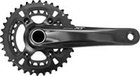 Shimano Deore XT Kettenradgarnitur Schwarz Einheitsgr&ouml;&szlig;e