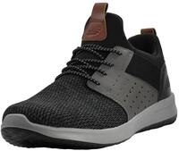 Skechers Delson Camben Mens Casual Sports Trainers 10 UK/45 EU Schwarz/grau