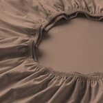 ESTELLA Topper-Spannbetttuch | Bahama | 180-200x200 cm | b&uuml;gelfreie &...