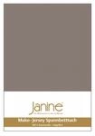 Janine Spannbetttuch 5007 Mako Jersey 90/190 bis 100/200 cm Taupe Fb. 57