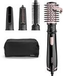 BaByliss Dry, Straighten and Style - Rotierende Warmluftb&uuml;rste, 1000W Ionen