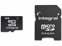 Integral inmsdh8g10–95/90u1 Micro SDHC Class 10 UHS-I U3 microSDHC