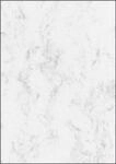 SIGEL DP396 Hochwertiger marmorierter Karton / Marmor-Papier / Urkundenpapier grau,