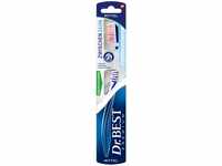 Dr.BEST Zwischenzahn Zahnbürste, Mittel (1 Stück), für eine gründliche Reinigung