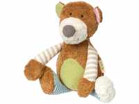 SIGIKID 38768 Kuscheltier Bär Green Mädchen und Jungen Babyspielzeug empfohlen ab