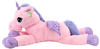 Sweety Toys 8049 XXL Einhorn Pegasus Plüschtier Kuscheltier 130 cm rosa