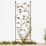 DanDiBo Rankhilfe Rankgitter Metall 150 cm V&ouml;gel 120705 Kletterhilfe...